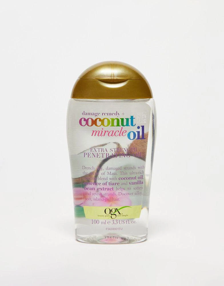 商品OGX|OGX Damage Remedy+ Coconut Miracle Oil Extra Strength Penetrating Oil 100ml,价格¥53,第1张图片
