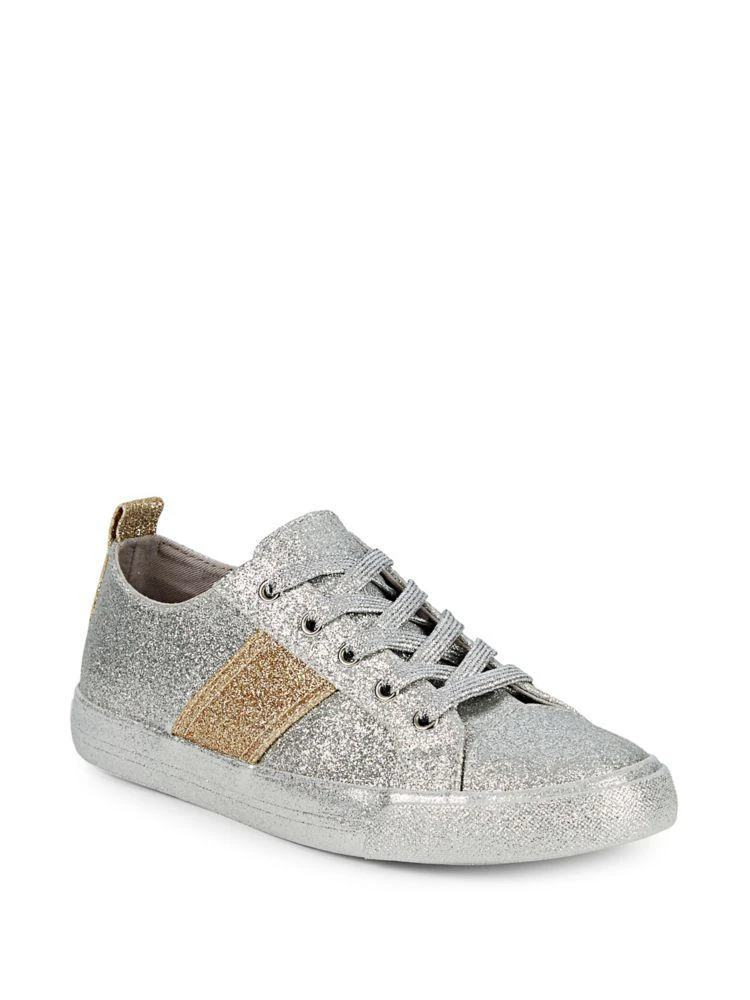 商品KENDALL & KYLIE|Obey Glitter Lace-Up Sneakers,价格¥406,第1张图片