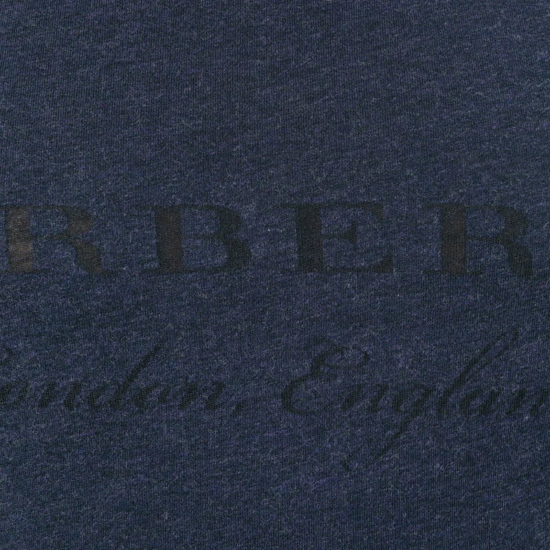 Burberry 博柏利 男士深蓝色棉质短袖T恤 4056129 商品