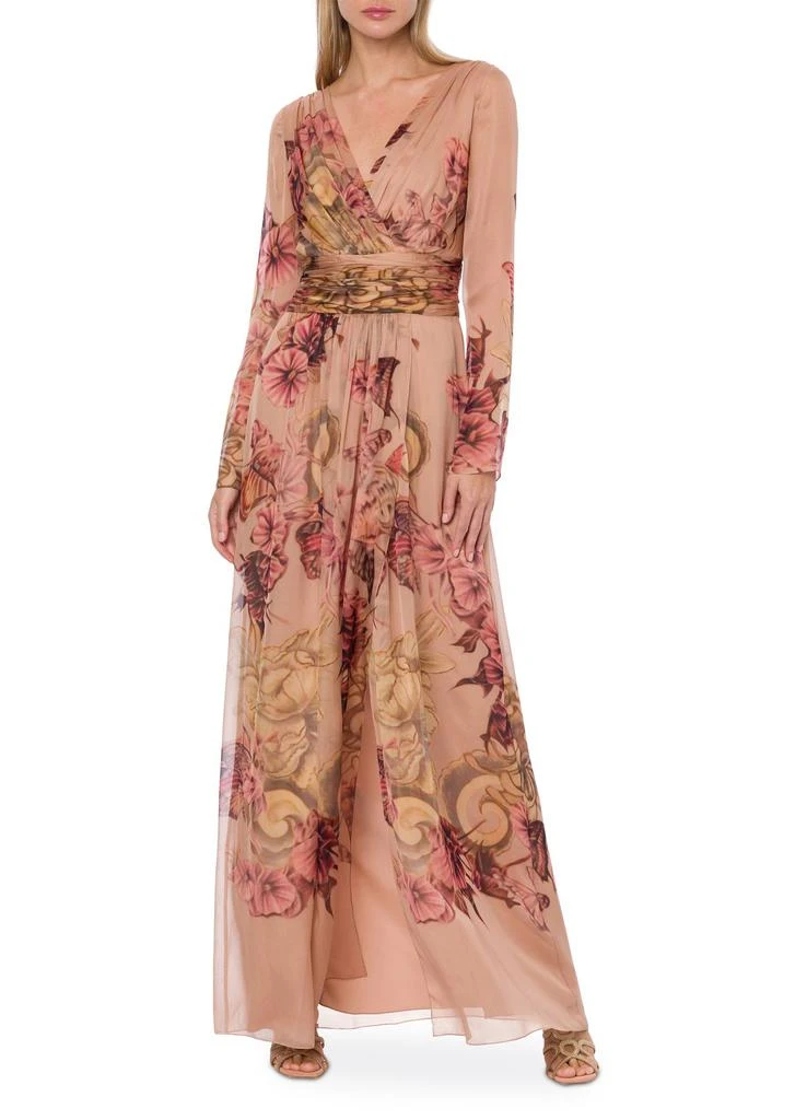 商品Alberta Ferretti|纹身印花真丝雪纺连衣裙,价格¥21301,第2张图片详细描述