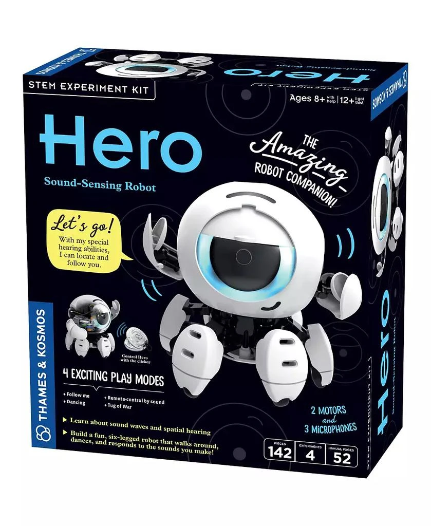 商品Thames & Kosmos|Hero: Sound-Sensing Robot,价格¥433,第1张图片