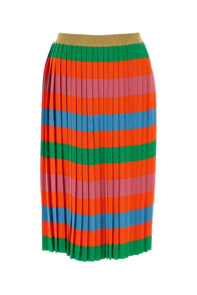 商品Gucci|Gucci Striped Skirt,价格¥5332,第1张图片