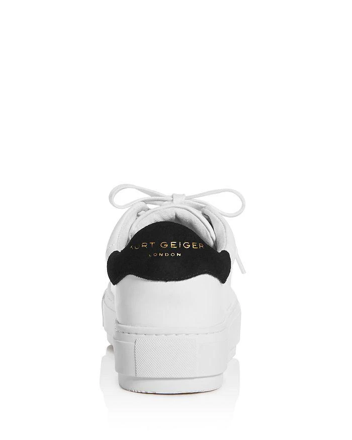 商品Kurt Geiger|Women's Laney Platform Low Top Sneakers,价格¥1087,第4张图片详细描述