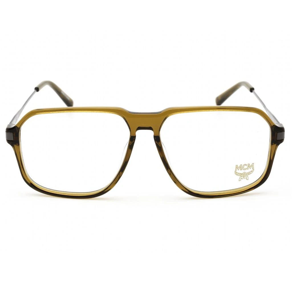 商品MCM|MCM Women's Eyeglasses - Clear Demo Lens Khaki Full Rim Square Frame | MCM2706 319,价格¥387,第2张图片详细描述