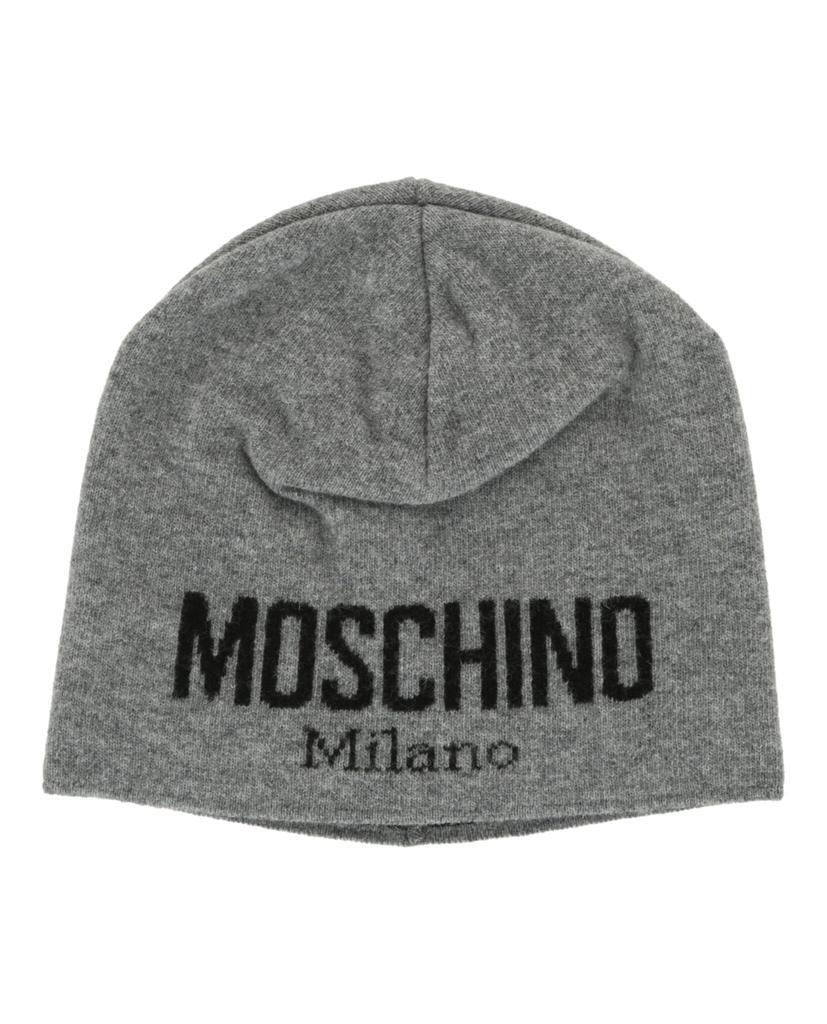 商品Moschino|Embroidered Logo Wool Beanie,价格¥281,第1张图片