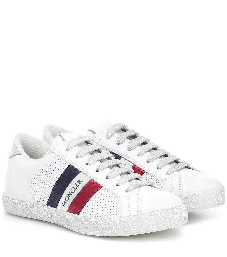 商品Moncler|Ryegrass leather sneakers,价格¥3066,第1张图片