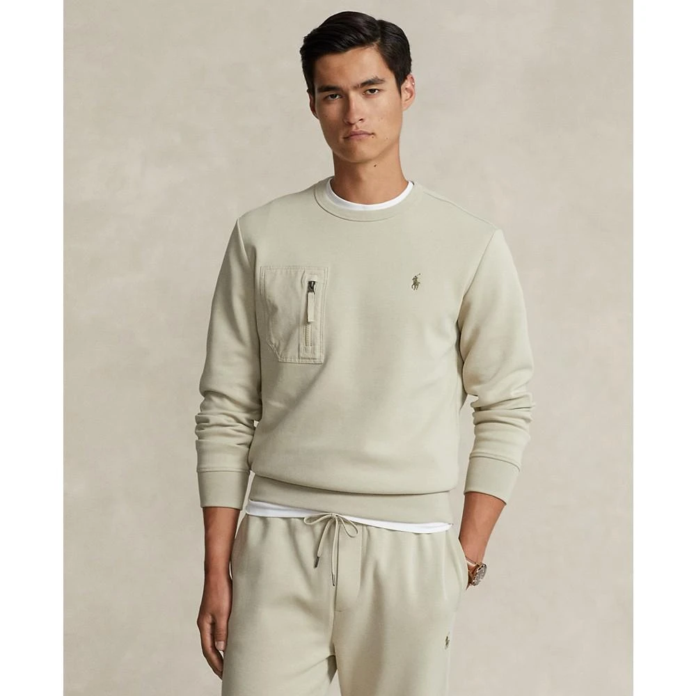 商品Ralph Lauren|Men's Double-Knit Pocket Sweatshirt,价格¥943,第1张图片