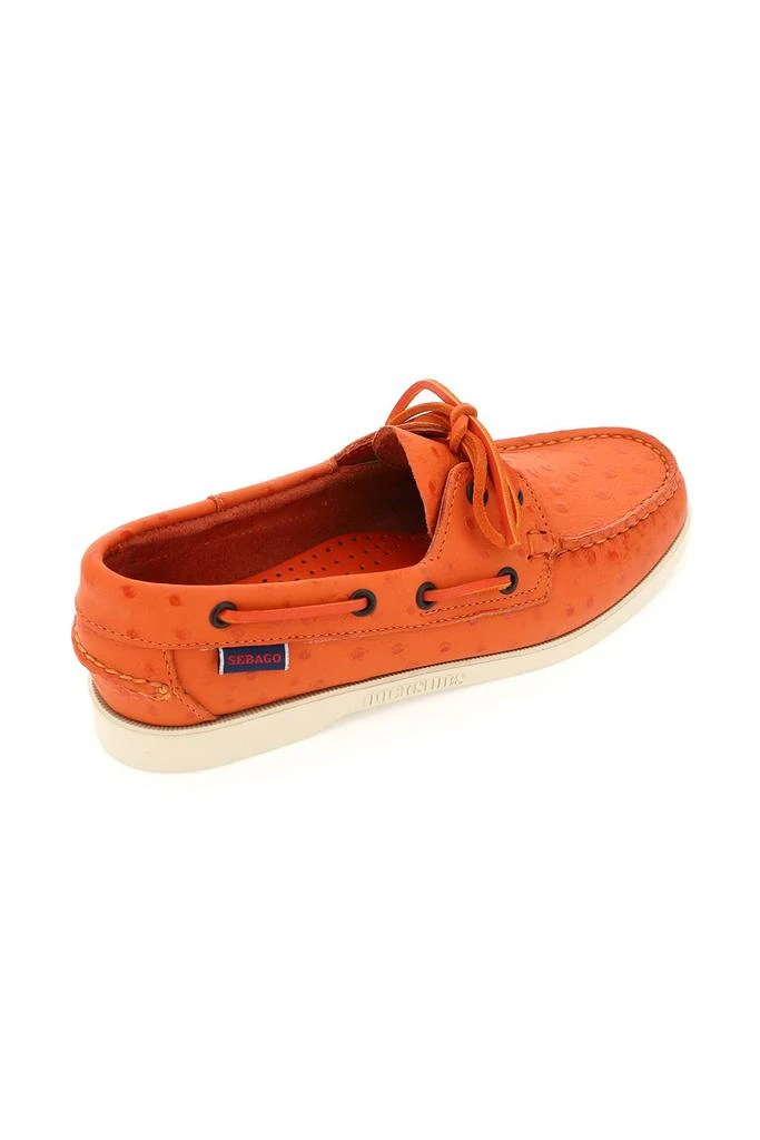 商品SEBAGO|Sebago Docksides Ostrich Mocassins,价格¥1900,第4张图片详细描述