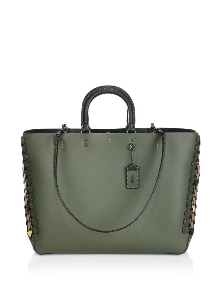 商品Coach|中号真皮托特包,价格¥2954,第1张图片