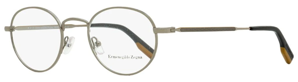 商品Zegna|Ermenegildo Zegna Men's Oval Eyeglasses EZ5132 014 Ruthenium 47mm,价格¥466,第2张图片详细描述