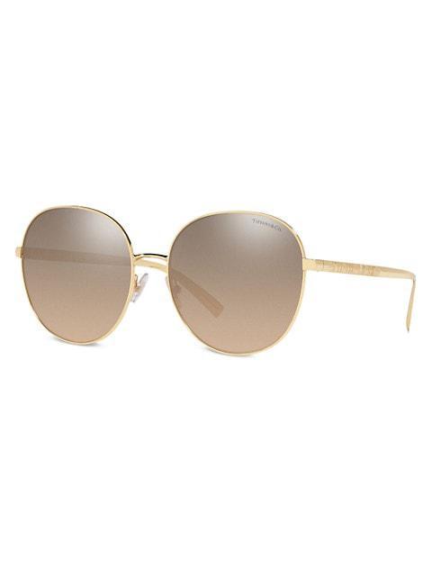 商品Tiffany & Co.|60MM Round Sunglasses,价格¥2819,第4张图片详细描述