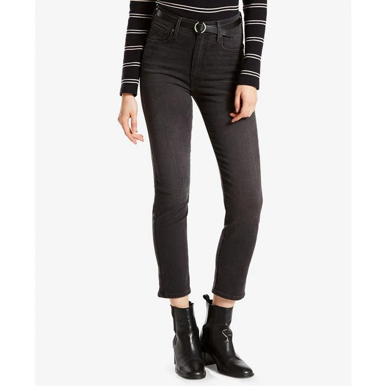 商品Levi's|高腰九分磨白牛仔裤,价格¥223,第1张图片
