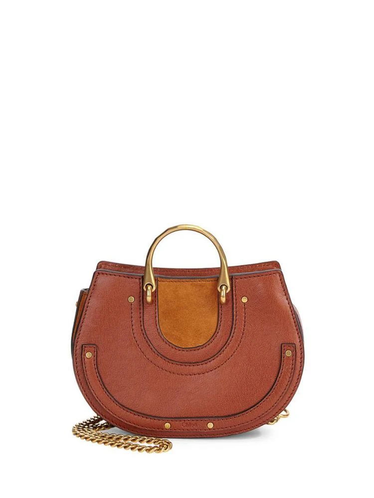 商品Chloé|Pixie Mini Round Leather Shoulder Bag,价格¥3712,第1张图片