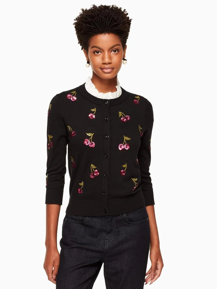 商品Kate Spade|sequin cherries cardigan,价格¥1950,第1张图片