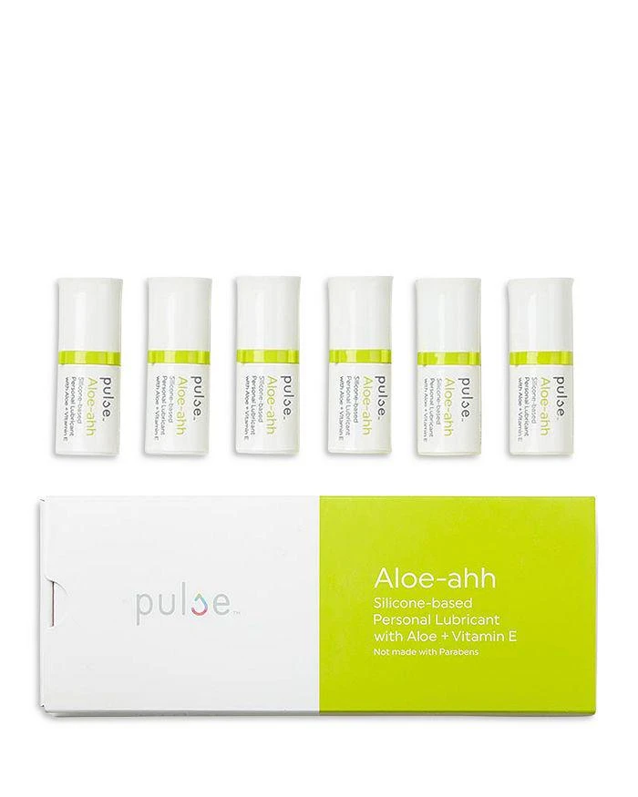 商品Pulse|Aloe-ahh Silicone-Based Personal Lubricant, Pack of 6,价格¥224,第1张图片