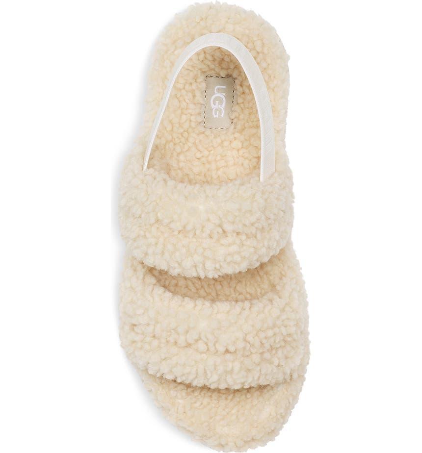 商品UGG|带羊毛 休闲露跟凉鞋 明星同款,价格¥358,第6张图片详细描述