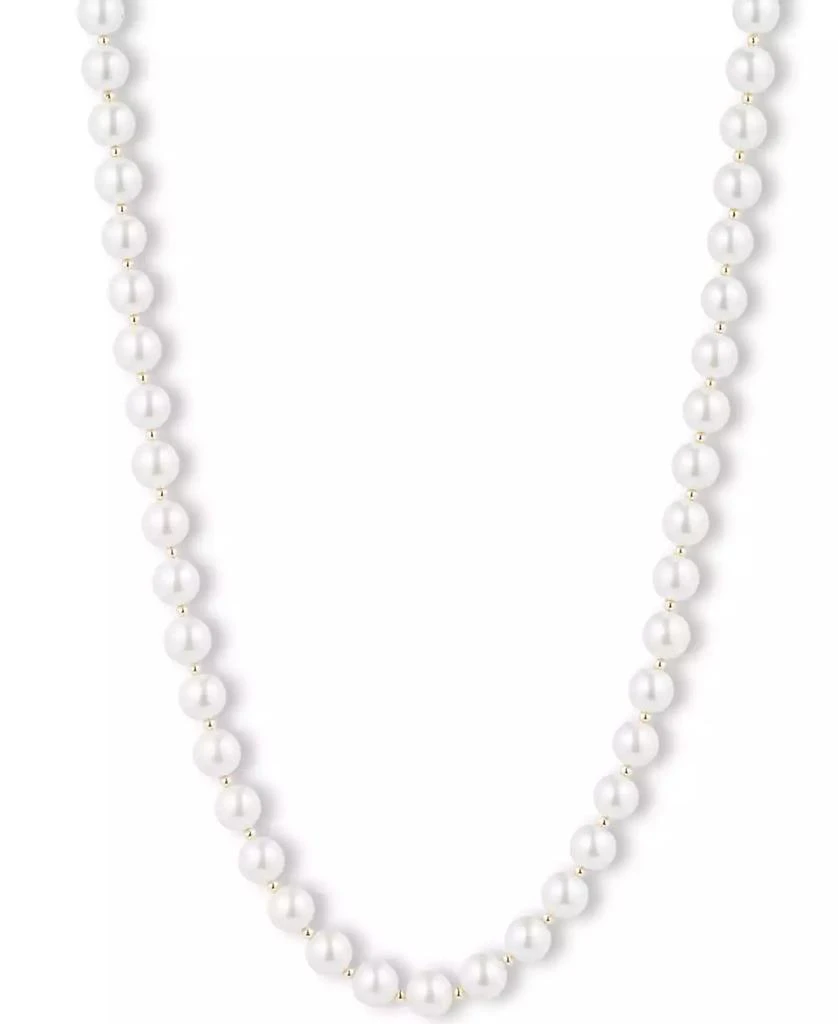 商品Anne Klein|Blanc Imitation Pearl Collar Necklace,价格¥240,第1张图片