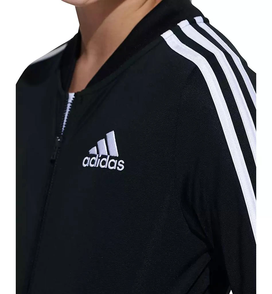 Big Girls Zip Front Tricot Bomber Jacket, Extended Sizes 商品