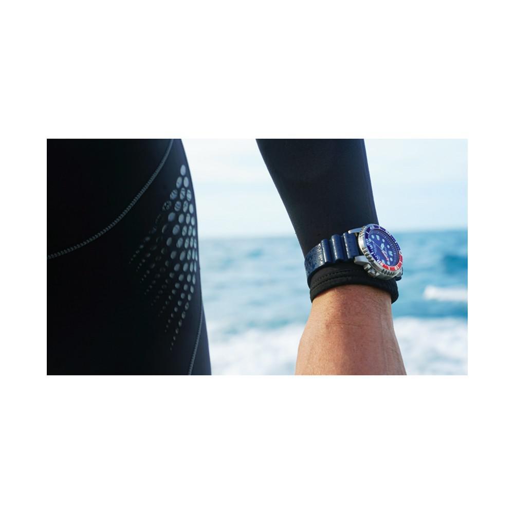 商品Citizen|Eco-Drive Men's Promaster Dive Blue Strap Watch, 44mm,价格¥1879,第5张图片详细描述