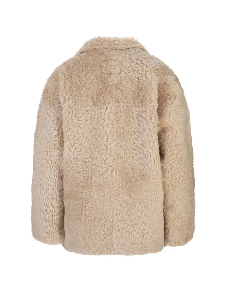 商品Isabel Marant|Isabel Marant Woman Bealila Coat In Beige Shearling,价格¥24027,第2张图片详细描述