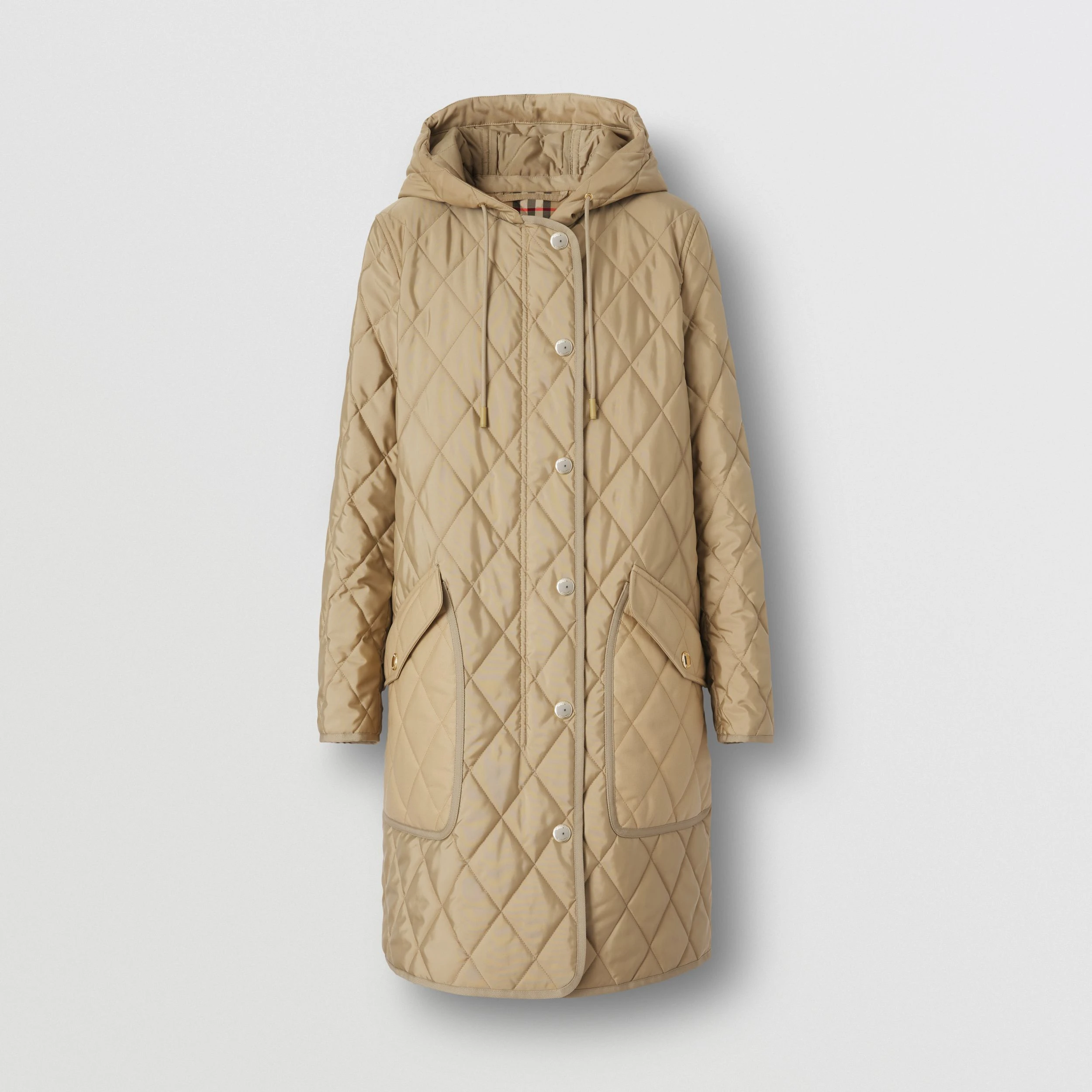 商品[国内直发] Burberry|BURBERRY 女士棉服米色 8048711,价格¥13552,第1张图片