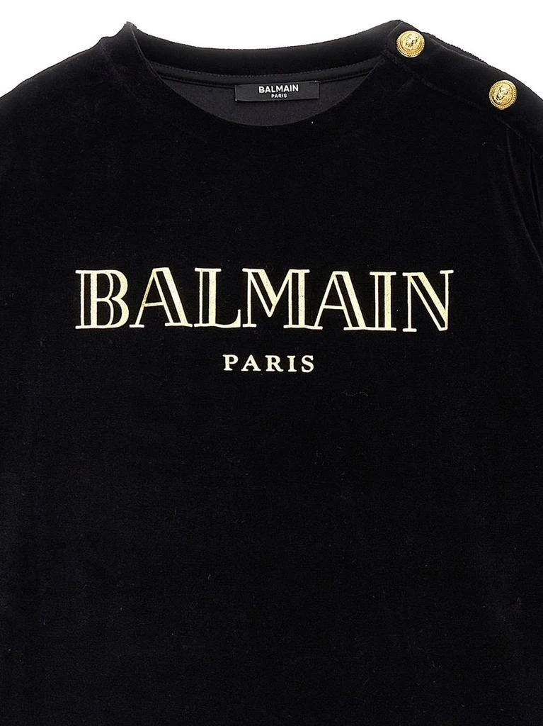 商品Balmain|Balmain Kids Logo Print Sweatshirt,价格¥2407,第3张图片详细描述