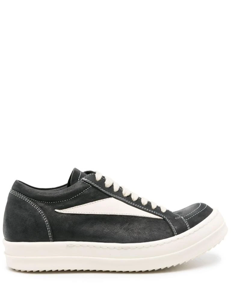 商品Rick Owens|RICK OWENS - Leather Low-top Sneakers,价格¥6332,第1张图片