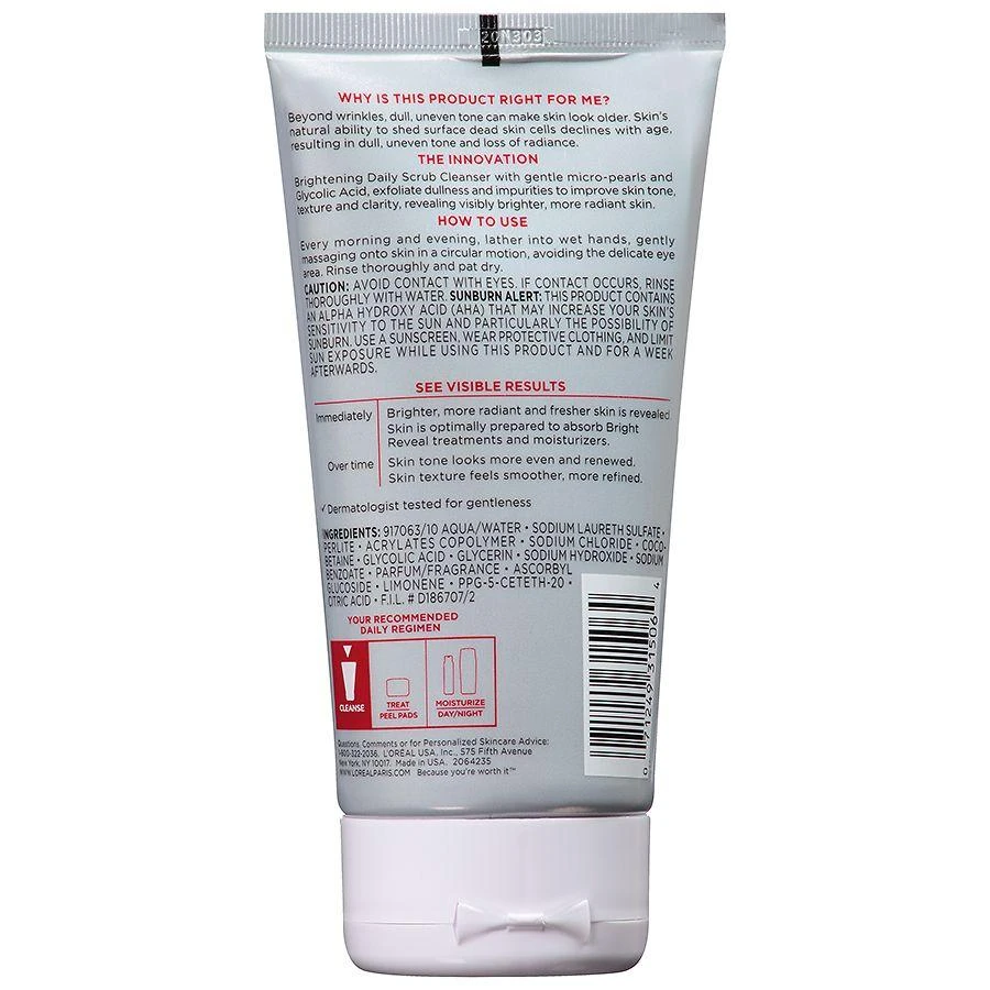 商品L'Oreal Paris|Bright Reveal Cleanser,价格¥70,第2张图片详细描述