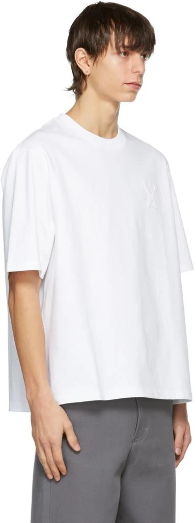 商品AMI|White Ami de Cœur T-Shirt,价格¥1009,第2张图片详细描述