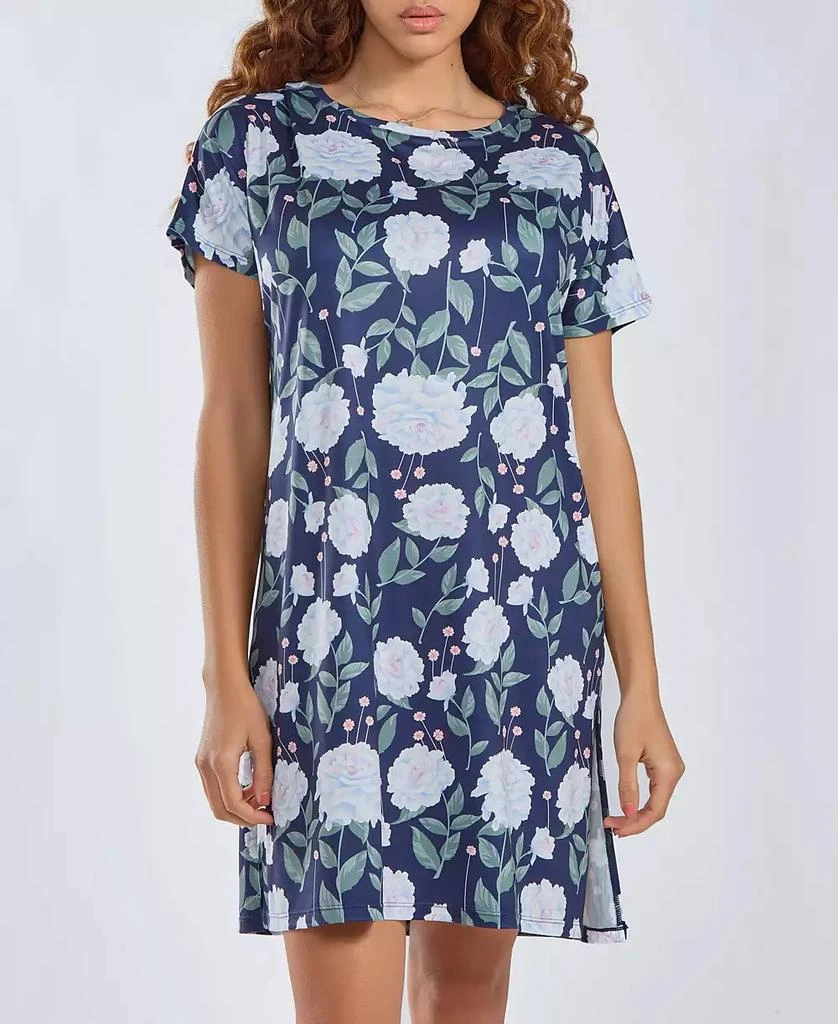 商品iCollection|Women's Ultra Soft Sleep Nightgown Dress,价格¥208,第1张图片