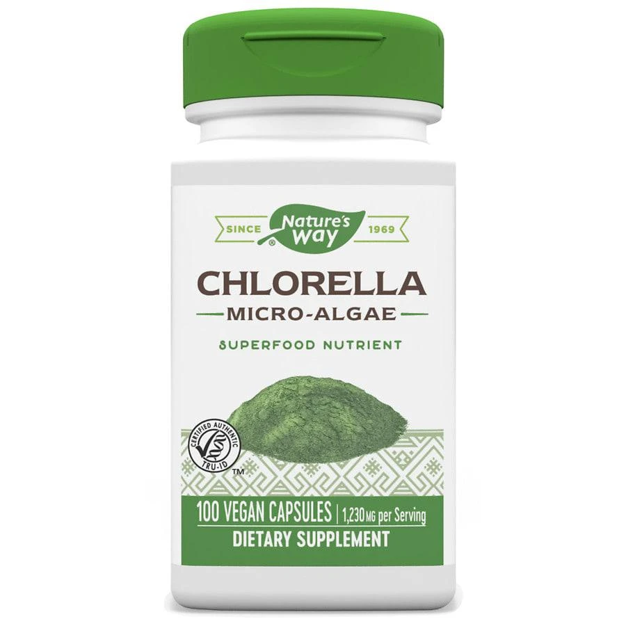 商品Nature's Way|Chlorella Micro-Algae 410 mg, Capsules,价格¥166,第1张图片