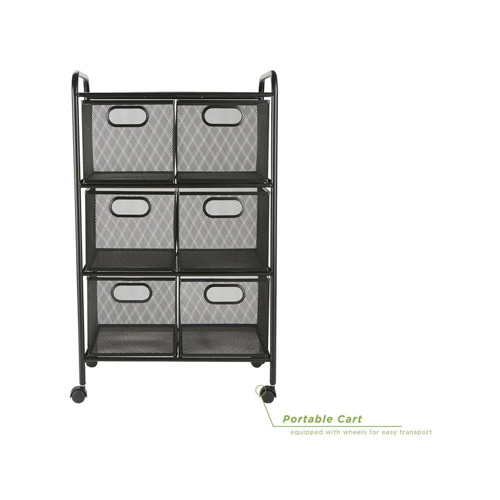 商品Mind Reader|6 Drawer Heavy Duty Multi-Purpose Cart,价格¥1120,第5张图片详细描述
