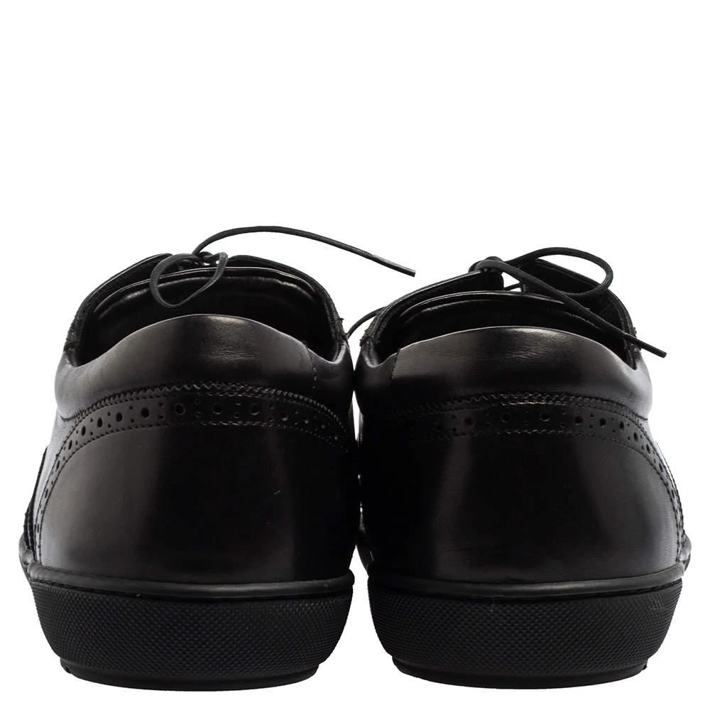 商品[二手商品] Louis Vuitton|Louis Vuitton Black Brogue Leather Lace Up Oxfords Size 43,价格¥3141,第5张图片详细描述