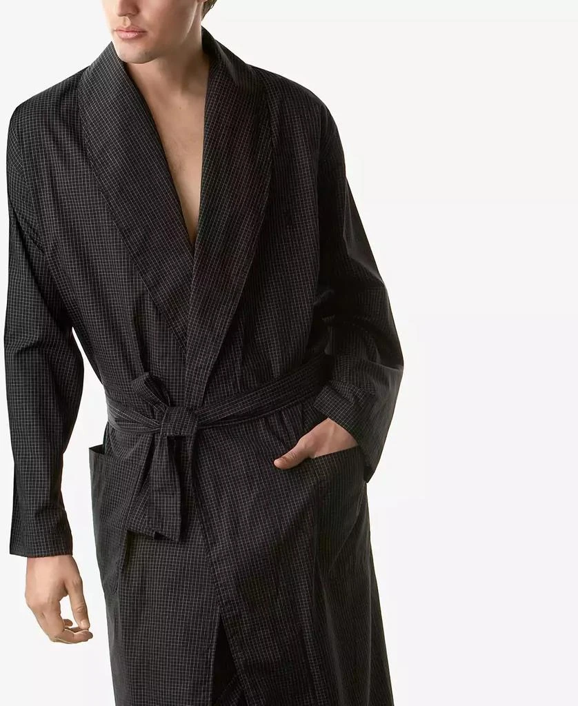 商品Ralph Lauren|Men's Sleepwear, Soho Modern Plaid Robe,价格¥608,第2张图片详细描述