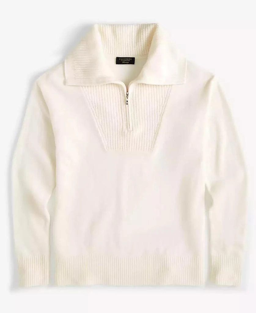 商品Charter Club|100% Cashmere Women's Quarter-Zip Sweater, Created for Macy's,价格¥534,第3张图片详细描述