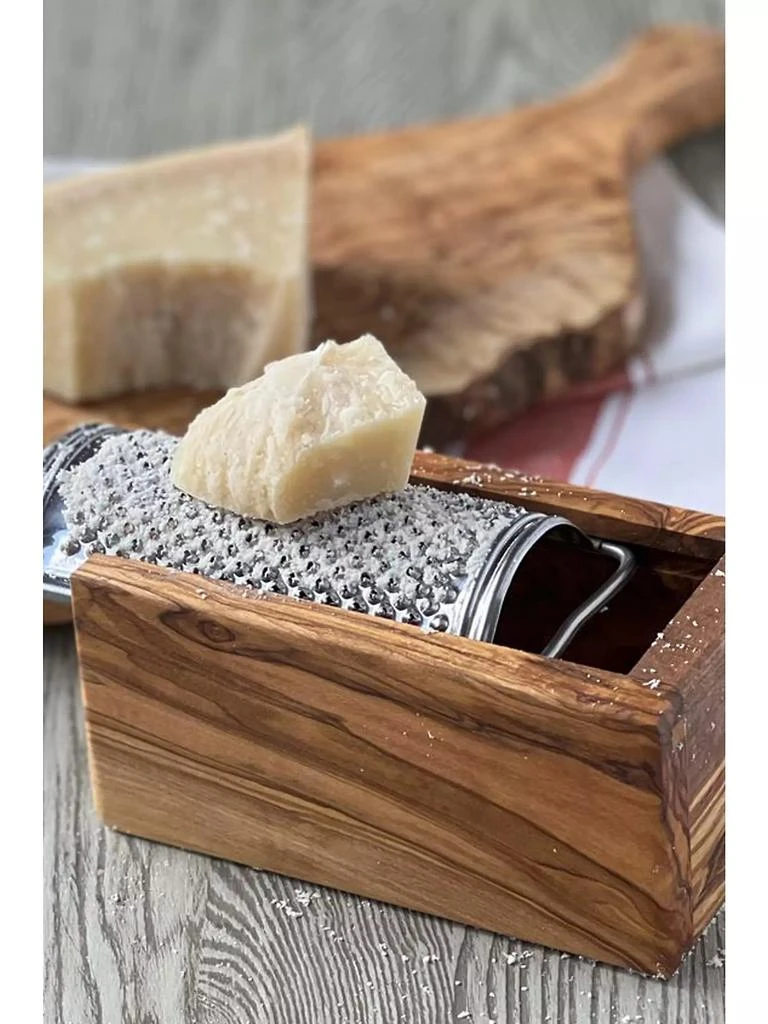 Italian Olivewood Parmasan Box Cheese Grater 商品