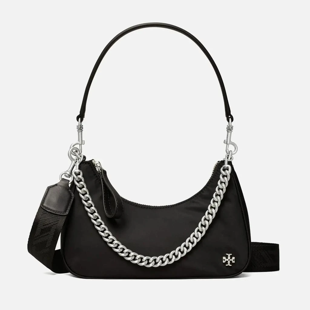 商品Tory Burch|Tory Burch 女士 Mercer 尼龙小号单肩包 - 黑色 ,价格¥2513,第1张图片