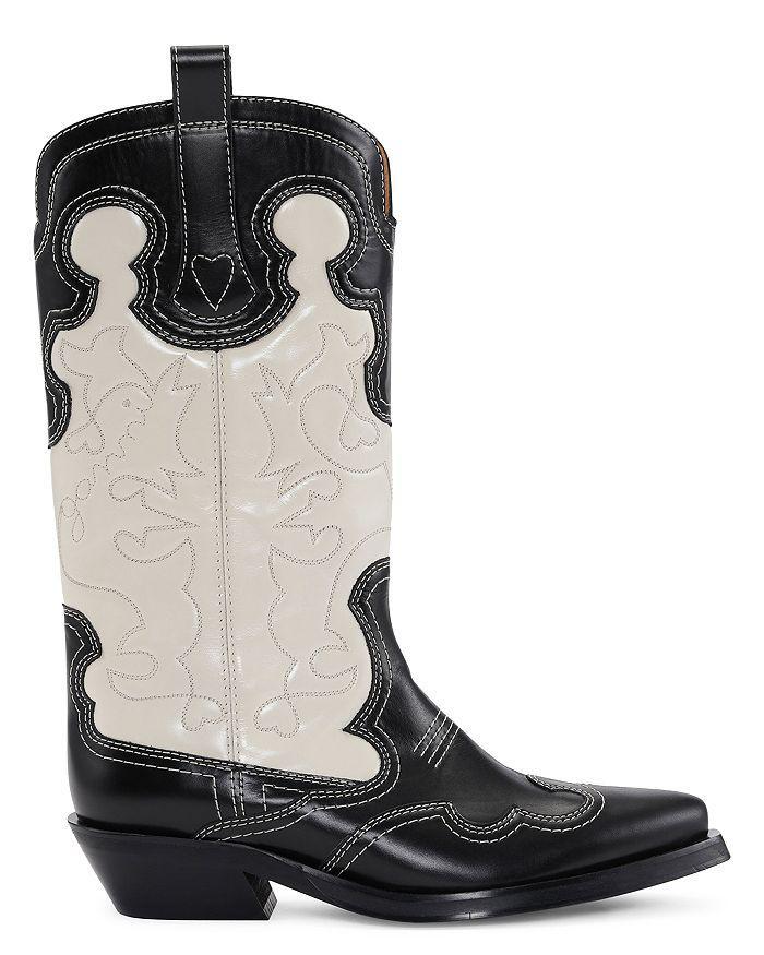 商品Ganni|Women's Pull On Western Boots,价格¥5256,第4张图片详细描述