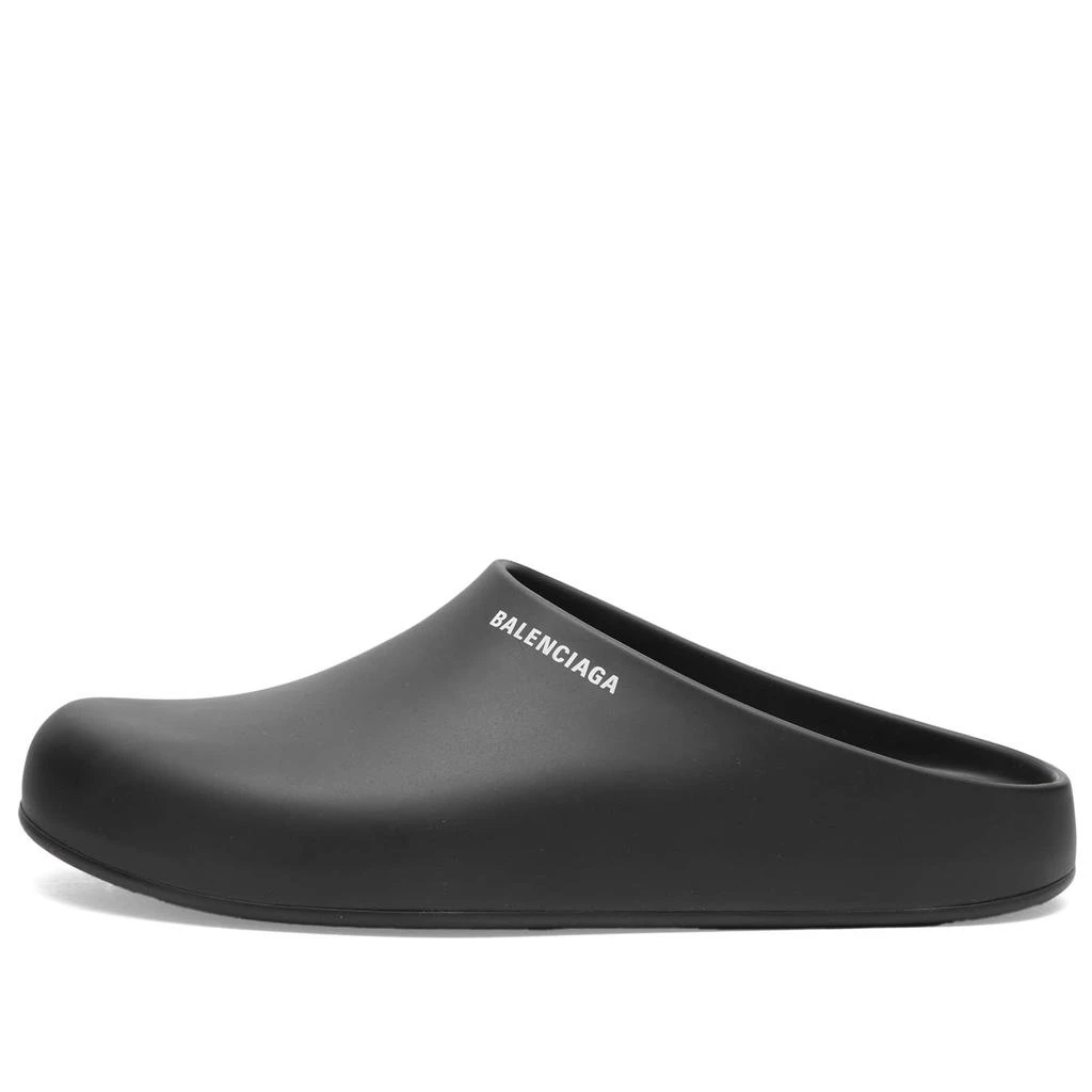 商品Balenciaga|Balenciaga Logo Rubber Mule,价格¥2807,第2张图片详细描述