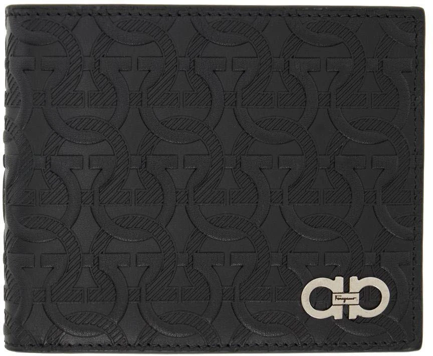 商品Salvatore Ferragamo|Black Gancini Wallet,价格¥2393,第1张图片