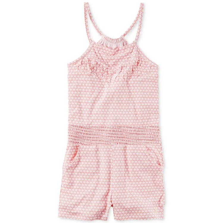 商品Carter's|Printed Fringe Pull-On Romper, Little Girls (2-6X) & Big Girls (7-16),价格¥34,第2张图片详细描述