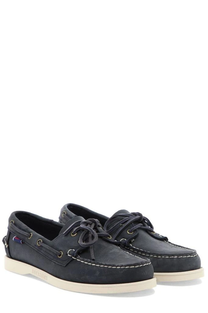 商品SEBAGO|Sebago Docksides Portland Lace Detailed Loafers,价格¥1107,第3张图片详细描述