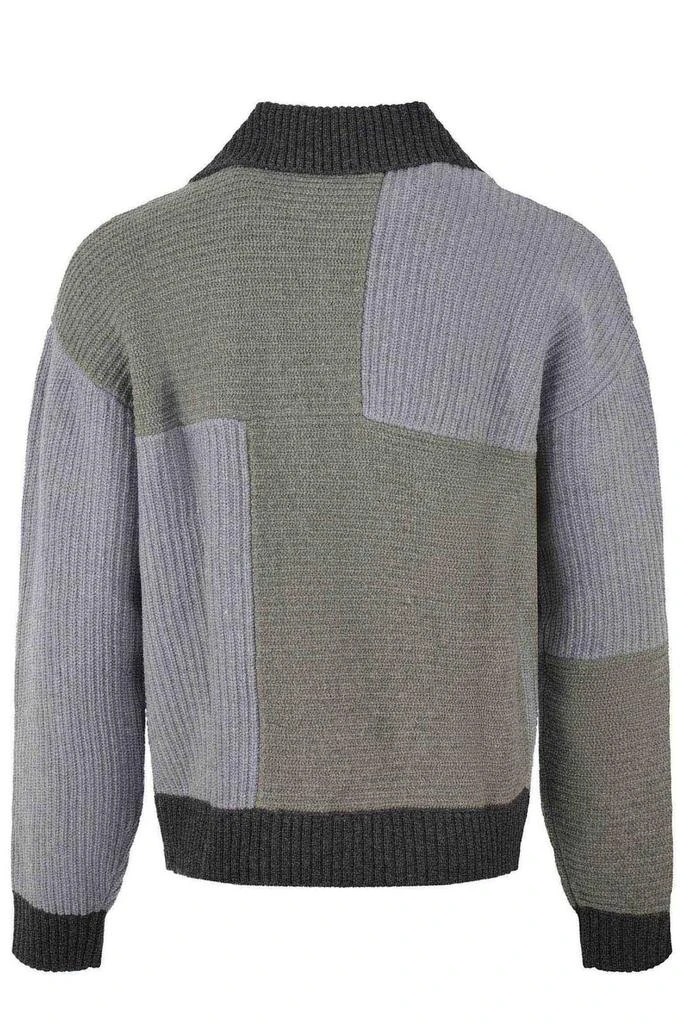 商品Axel Arigato|Axel Arigato Franco Patchwork Knitted Cardigan,价格¥1760,第2张图片详细描述