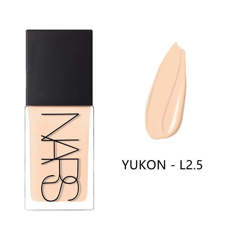 商品NARS|欧洲直邮NARS超方瓶流光美肌粉底液30ml 抗暗沉轻薄水润遮瑕持色 #YUKON - L2.5,价格¥887,第1张图片