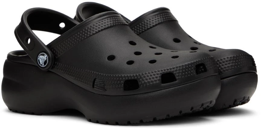 商品Crocs|Black Classic Platform Clog,价格�¥180,第4张图片详细描述