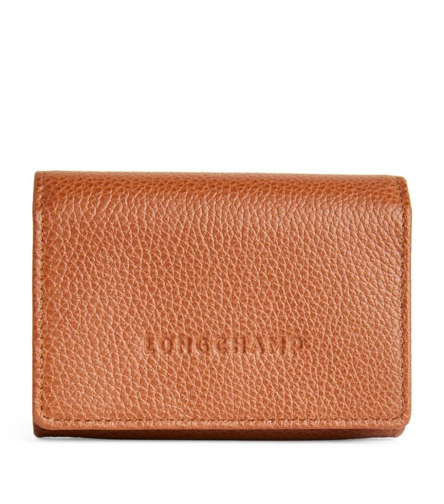 商品Longchamp|Leather Le Foulonné Coin Purse,价格¥968,第1张图片