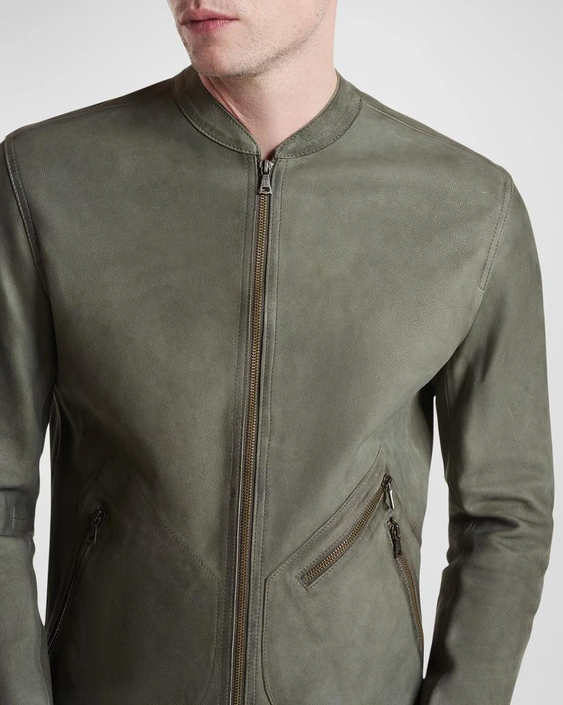 商品John Varvatos|Men's Corbin Sheepskin Leather Jacket,价格¥6730,第5张图片详细描述