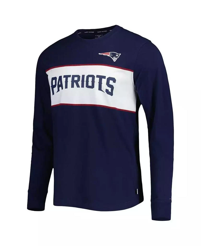 商品Tommy Hilfiger|Men's Navy New England Patriots Peter Team Long Sleeve T-shirt,价格¥382,第2张图片详细描述