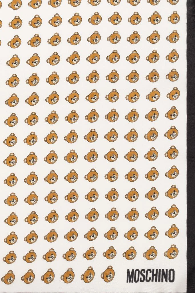 商品Moschino|Moschino Logo Printed Pocket Square,价格¥275,第2张图片详细描述