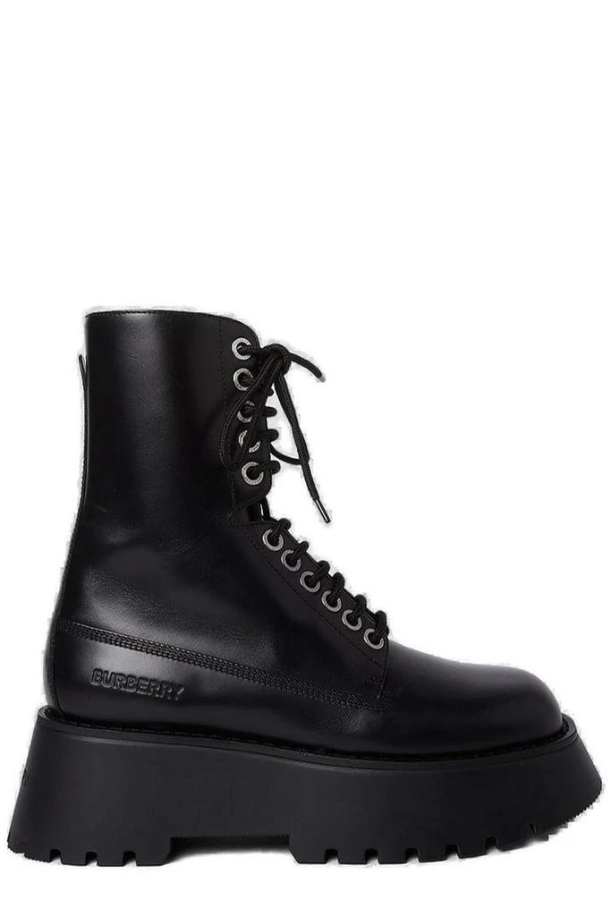 商品Burberry|Burberry Mason Chunky Lace-Up Combat Boots,价格¥4615,第1张图片